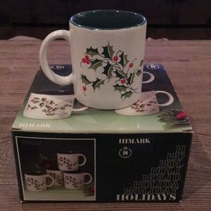 EUC vintage Himark mug set circa 84